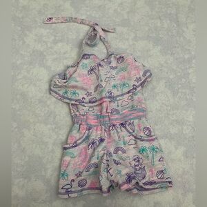 Disney Pastel Kids' Outfit with Pink and Purple Accents